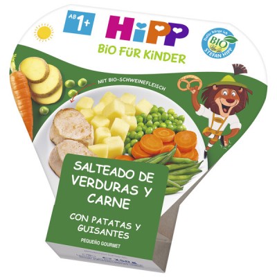 Hipp Gourmet Verdu/Carne/Patat/Guisant