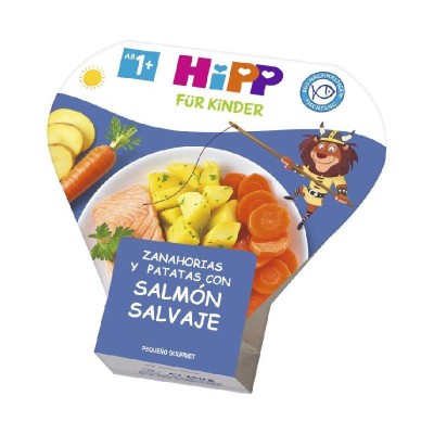 Hipp Gourmet Zanah/Patat/Salmon 250Gr