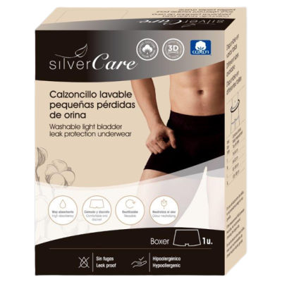 Silvercare Boxer Incontinencia Talla M