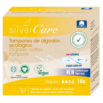 Silvercare Tampon Digital Regular 18Ud