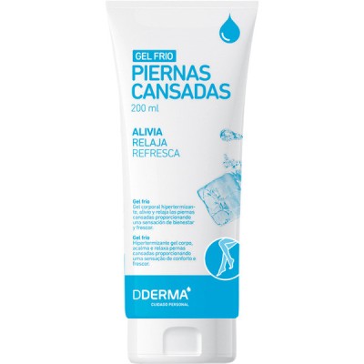 Dderma Gel Frío Piernas Cansadas 200Ml.