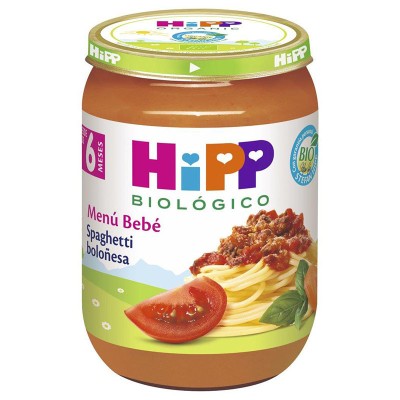 Hipp Tarro Spaghetti Boloñesa 190Gr