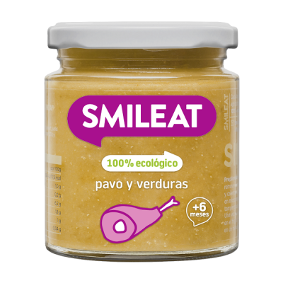 Smileat Tarro Pavo/Verduras 230Gr