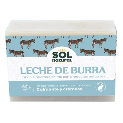Solnatural Jabon Leche Burra 100Gr