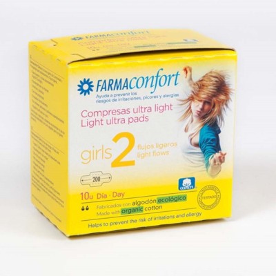Farmaconfort Girls Compresa Dia 10U