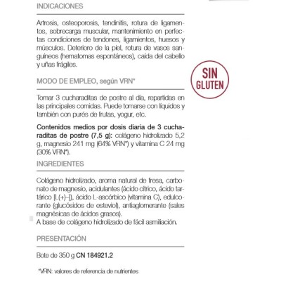 F Colageno+Magn +Vit C Fresa 350G