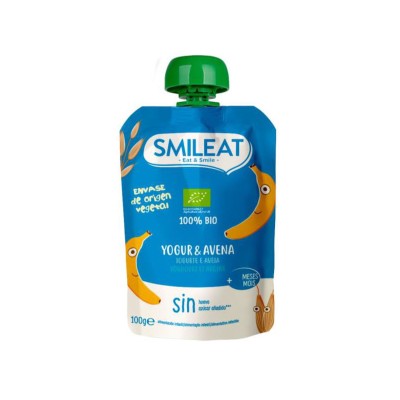 Smileat Pouch Yogur Y Avena 100Gr Smileat Pouch Yogur Y Avena 100Gr