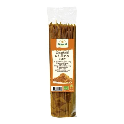Primeal Spaguetti Trigo Quinoa/Curry 500Gr