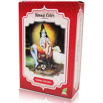Radhe Henna Polvo Caoba Luminoso
