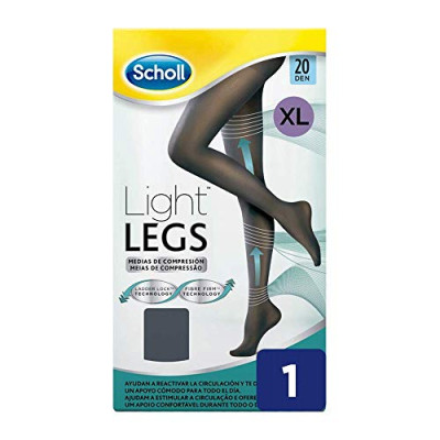 Dr. Scholl Medias 20-Den Negro T.Xl