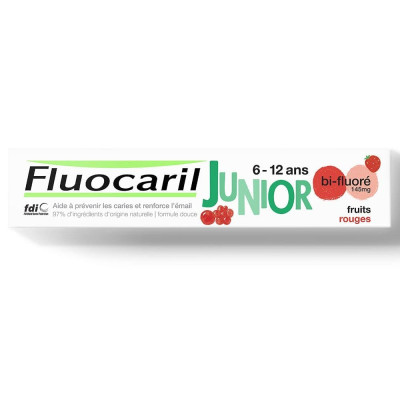 Fluocaril Junior Gel Frutos Rojos