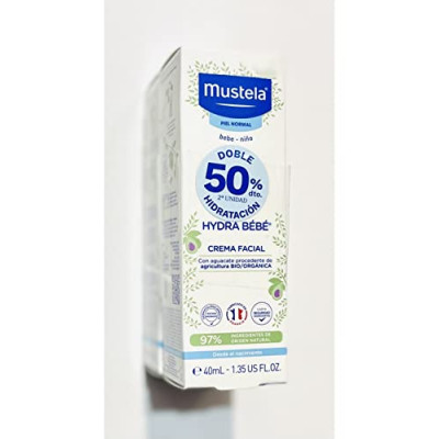 Mustela Hydra-Bebe Cara 40+40 Ml