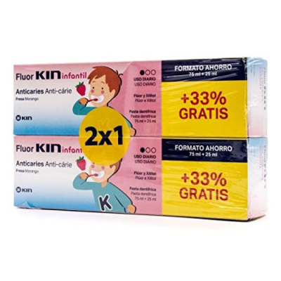 Kin Fluor Pasta Infantil...