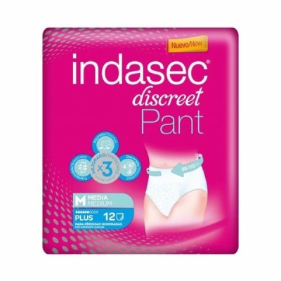 Indasec Pant Plus Tm 12 Unid